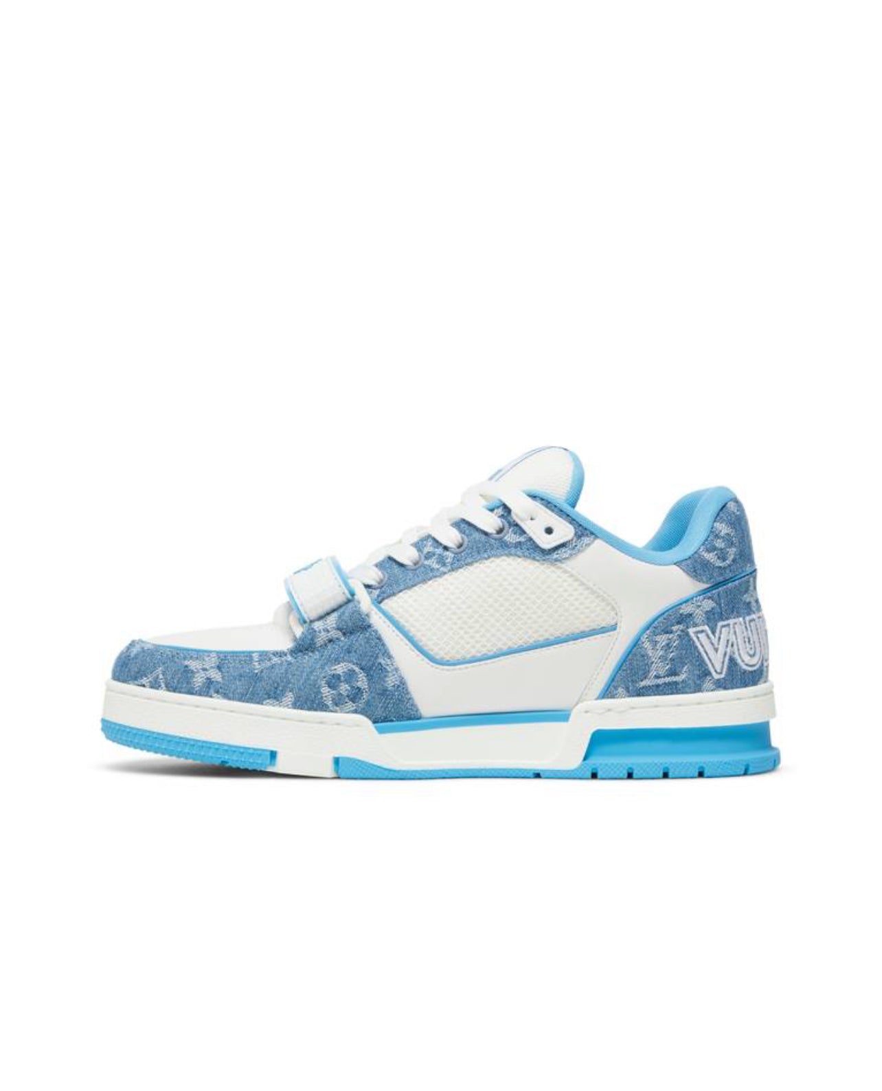 Louis Vuitton Trainer Low Light Blue